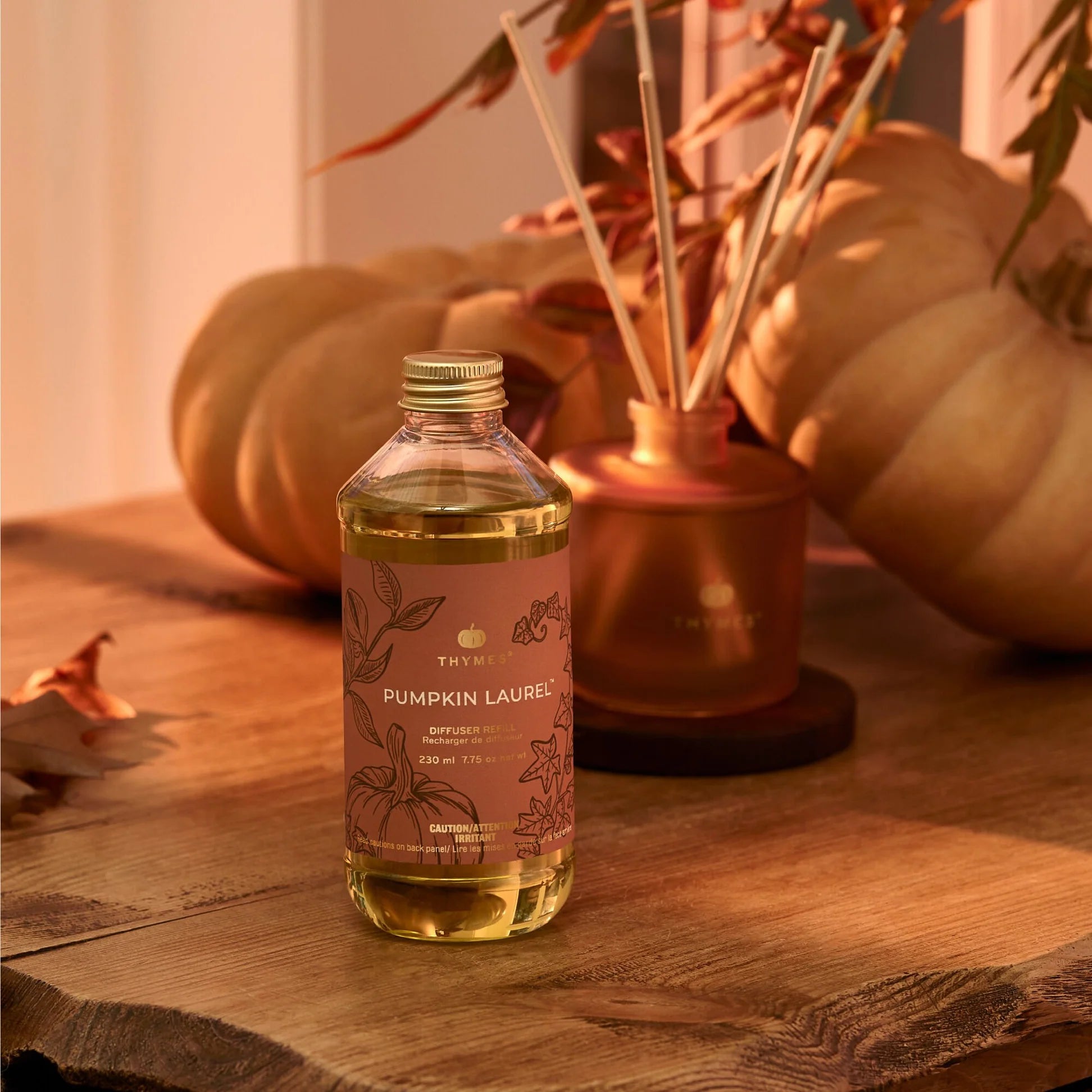 Thymes Pumpkin Laurel Reed Diffuser Oil - REFILL