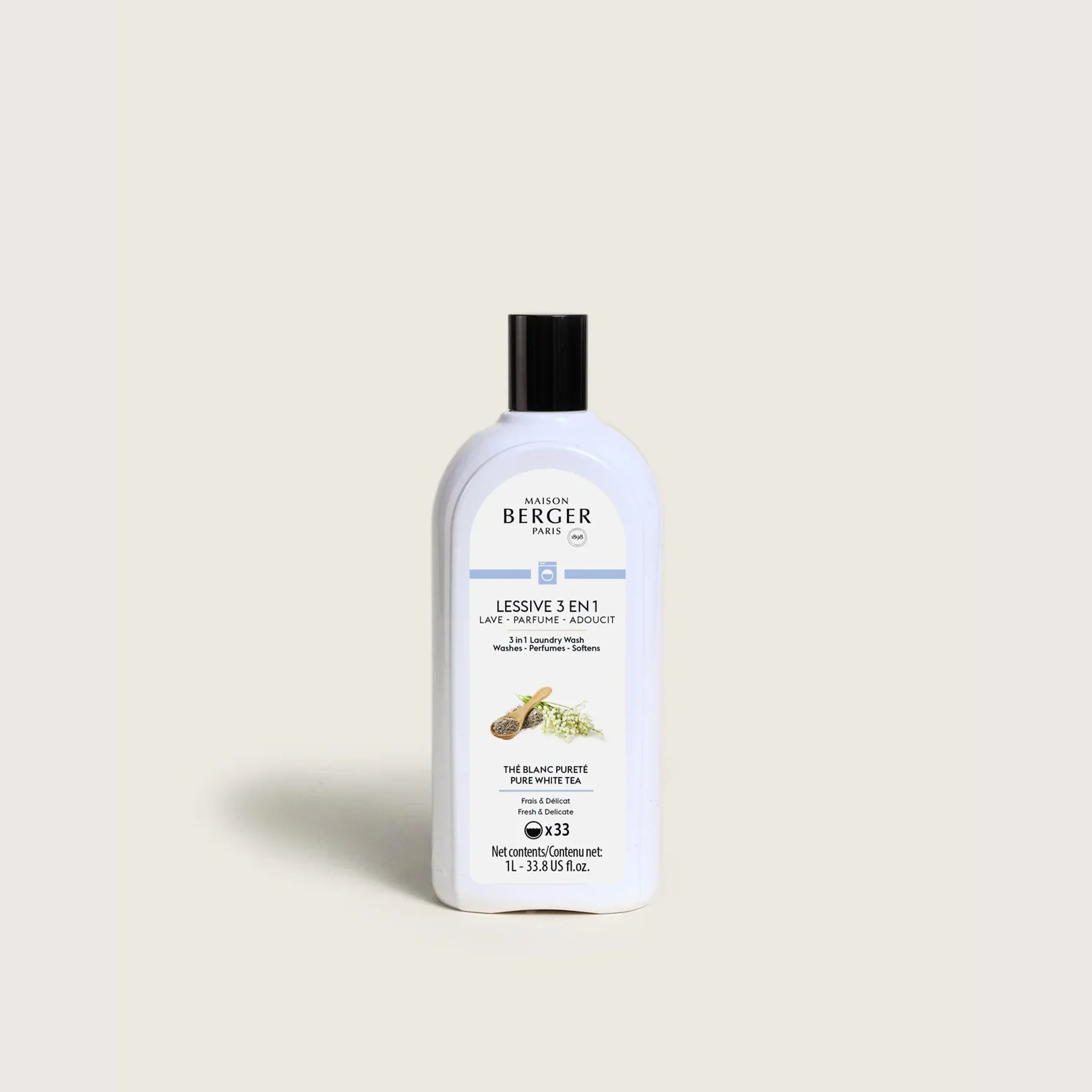 Maison Berger Pure White Tea Laundry Wash 1L