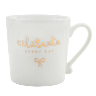 Gold Foil Ceramic Mug - Celebrate Every Day