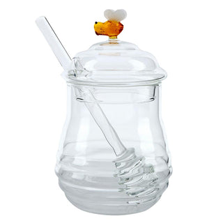 Bee Glass Honey Jar