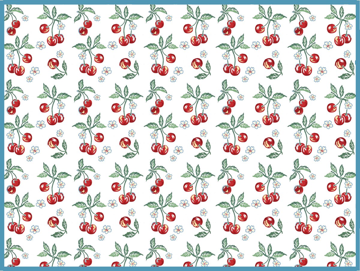 Cherries Countertop Drying Mat