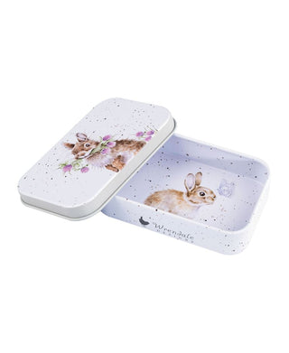 Wrendale Designs 'Head Clover Heels' Rabbit Mini Gift Tin