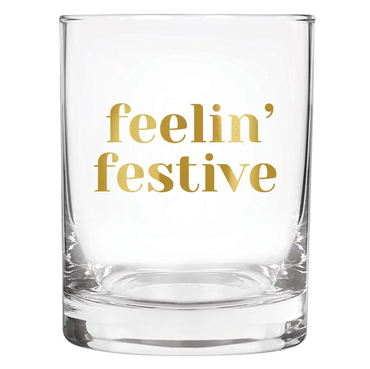 Feelin' Festive Glass