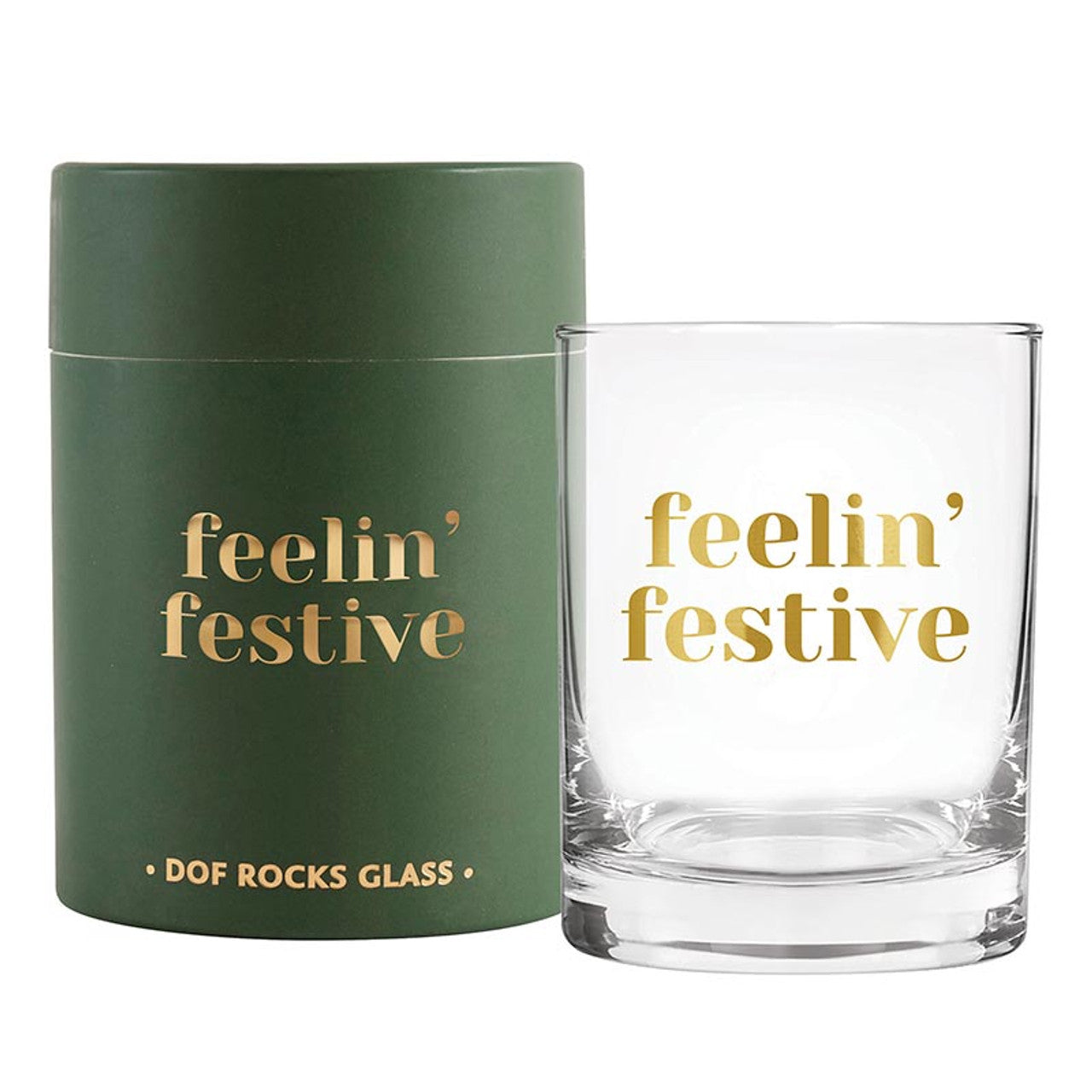Feelin' Festive Glass