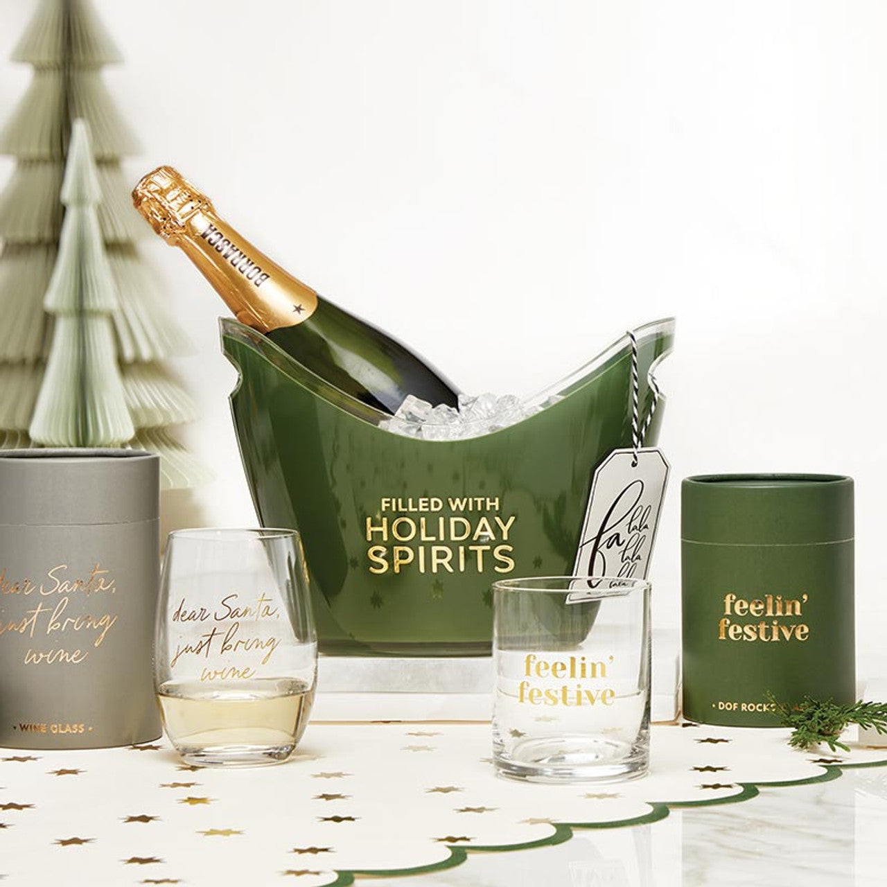 Feelin' Festive Glass