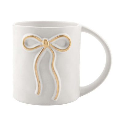 Gold Bow Mug