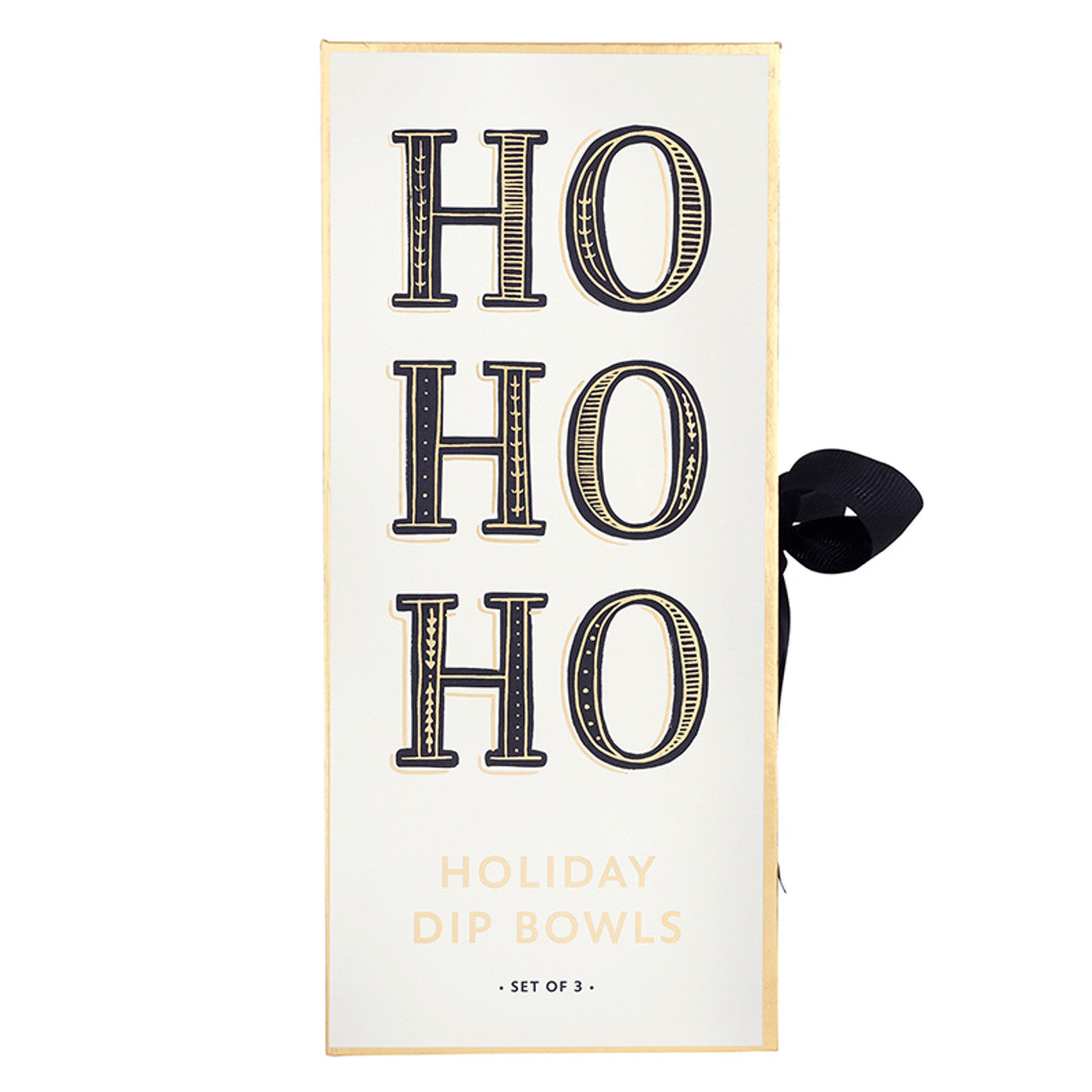 Ho Ho Ho Holiday Dip Bowl Set
