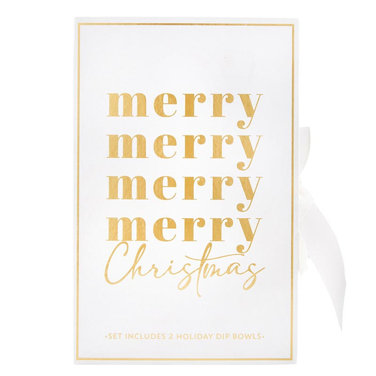 Merry Christmas Dip Bowl Set