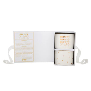 Merry Christmas Dip Bowl Set