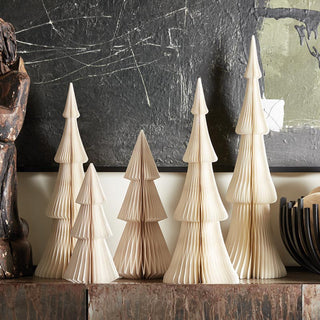 Warm White Paper Tree 14