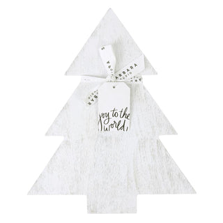 White Christmas Tree Board