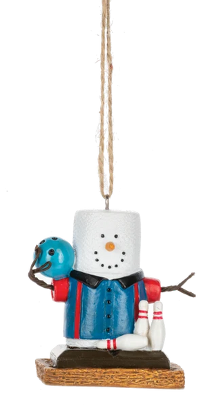 S'Mores Bowling Ornament