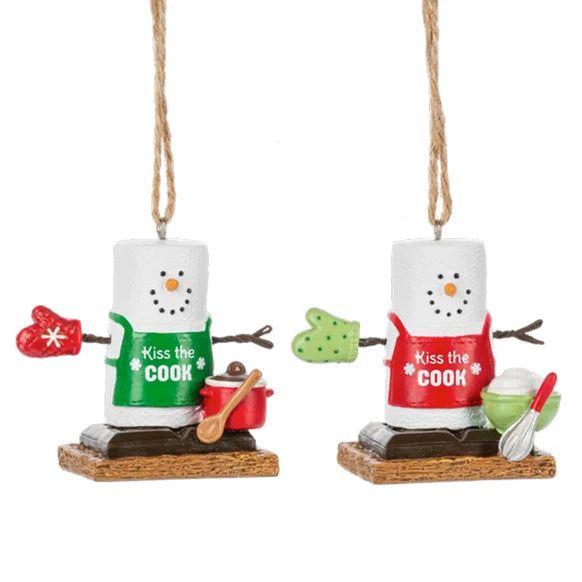 S'mores Cooking Ornaments