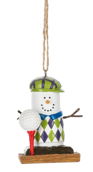 S'Mores Golf Ornament