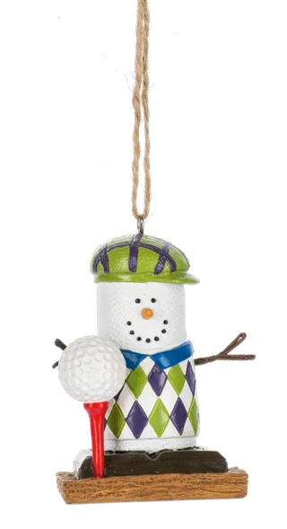 S'Mores Golf Ornament