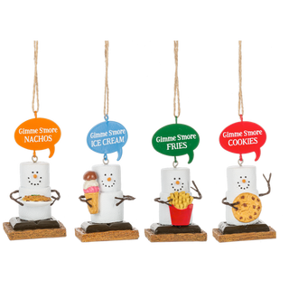 S'mores Snack Food Ornaments