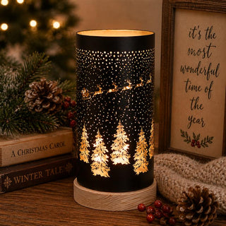 LED Santa In The Sky Luminary