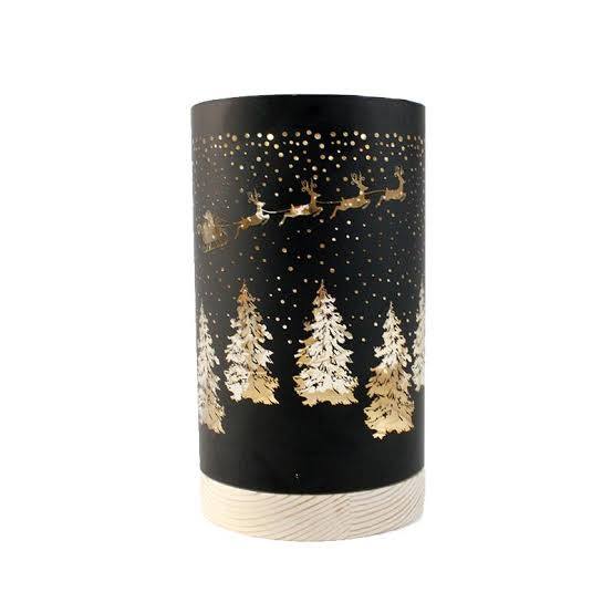 LED Santa In The Sky Luminary