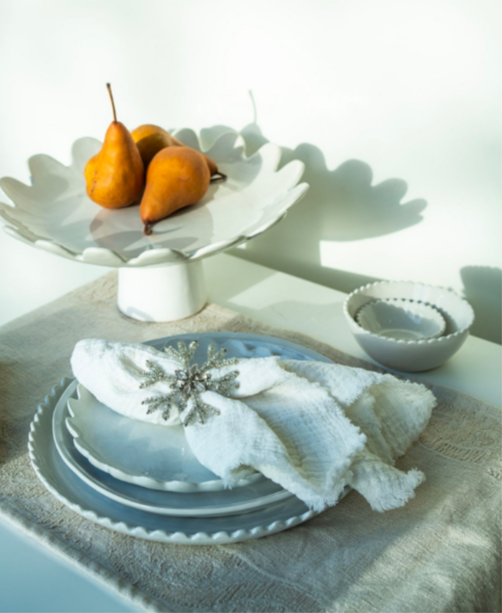 Scalloped Bowl, Small