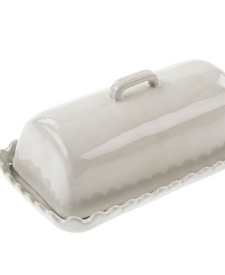 Scalloped Butter Dish