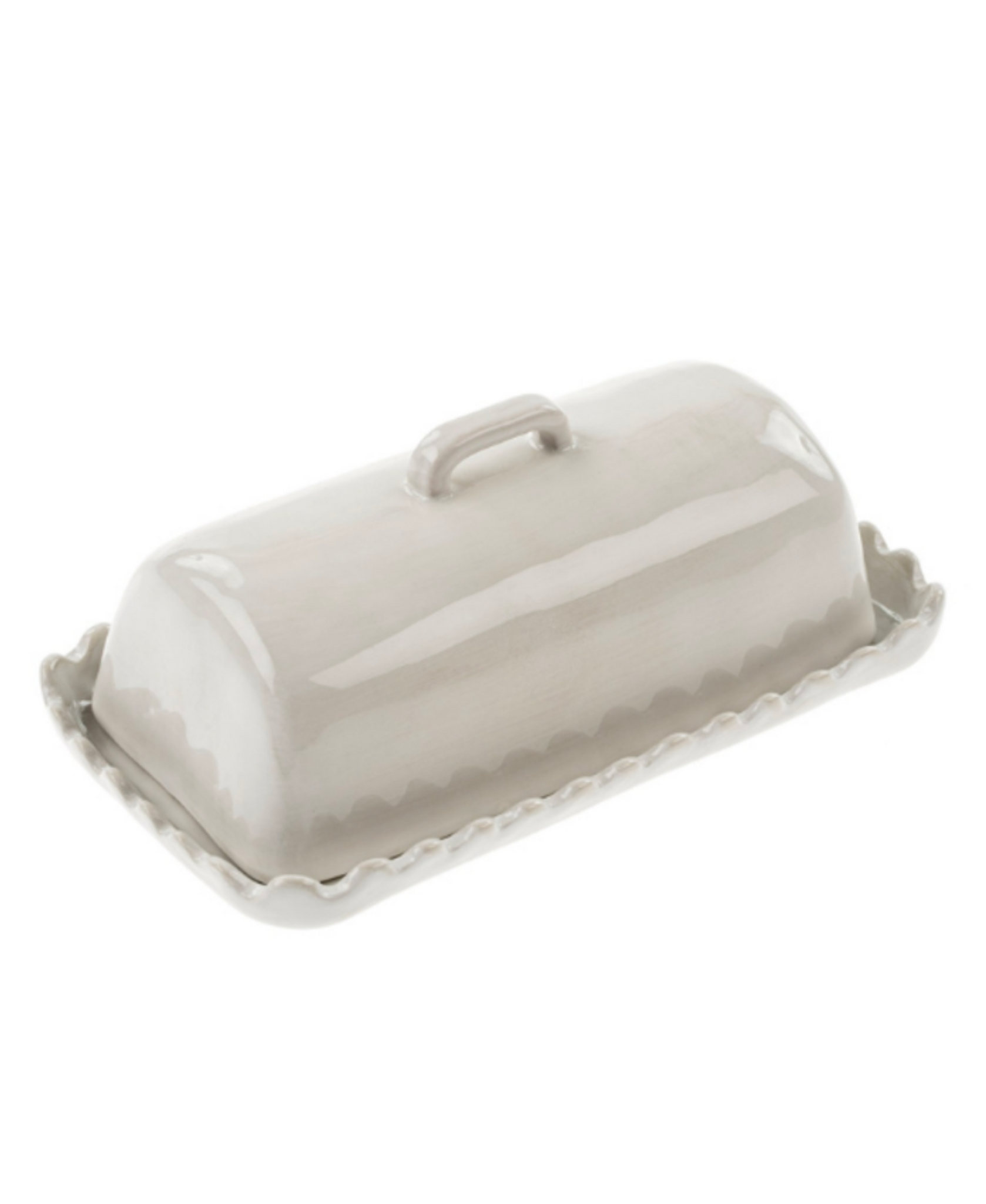 Scalloped Butter Dish