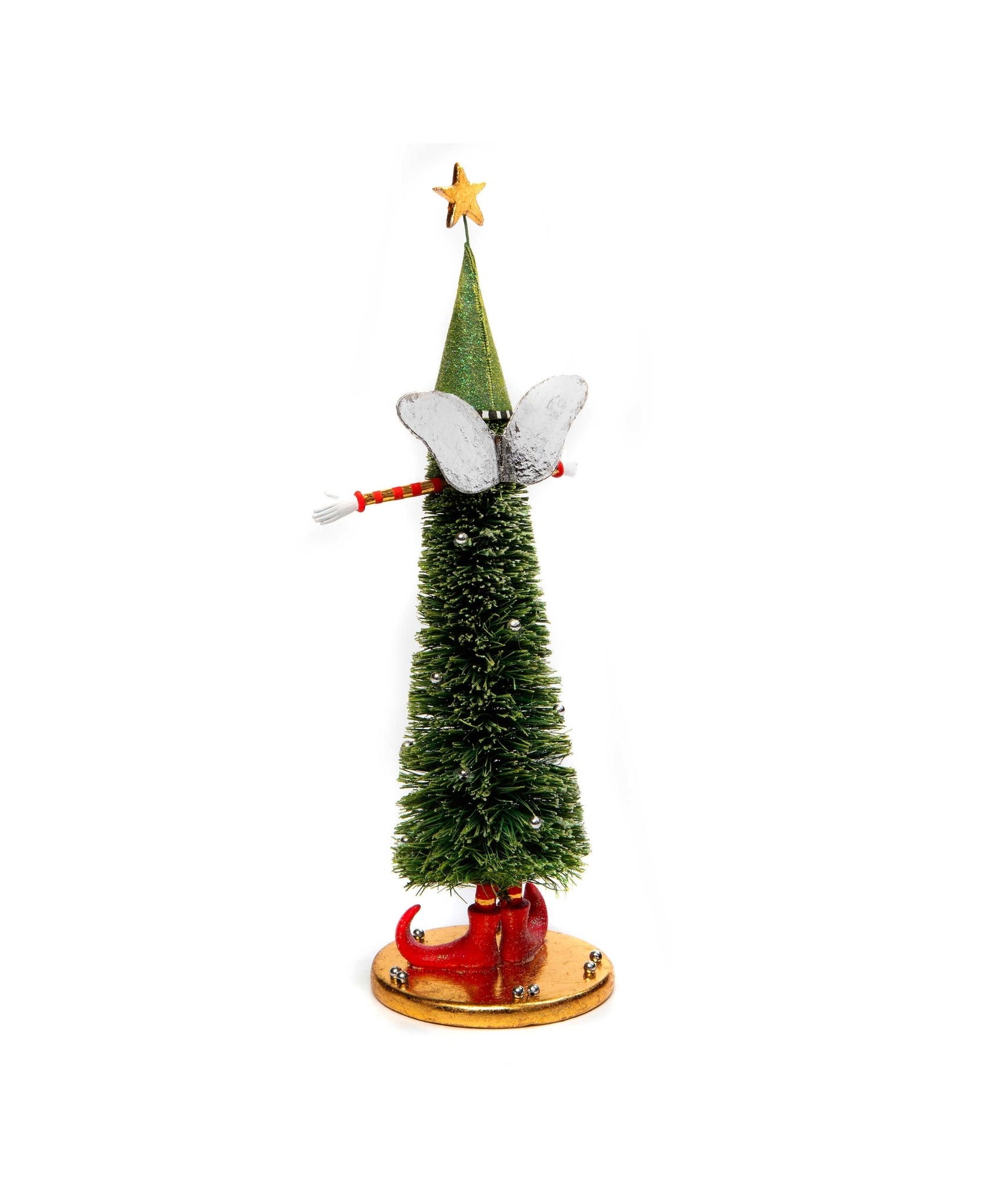 Patience Brewster Sisal Angel Tree Figures, Set of 2