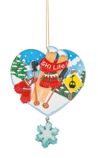 Ski Life Ornament