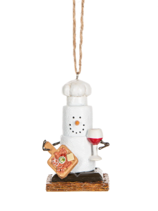 S'Mores Charcuterie Chef Ornament