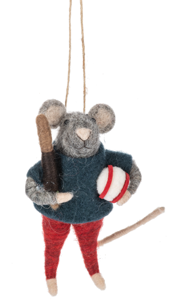 Sports Mice Ornaments