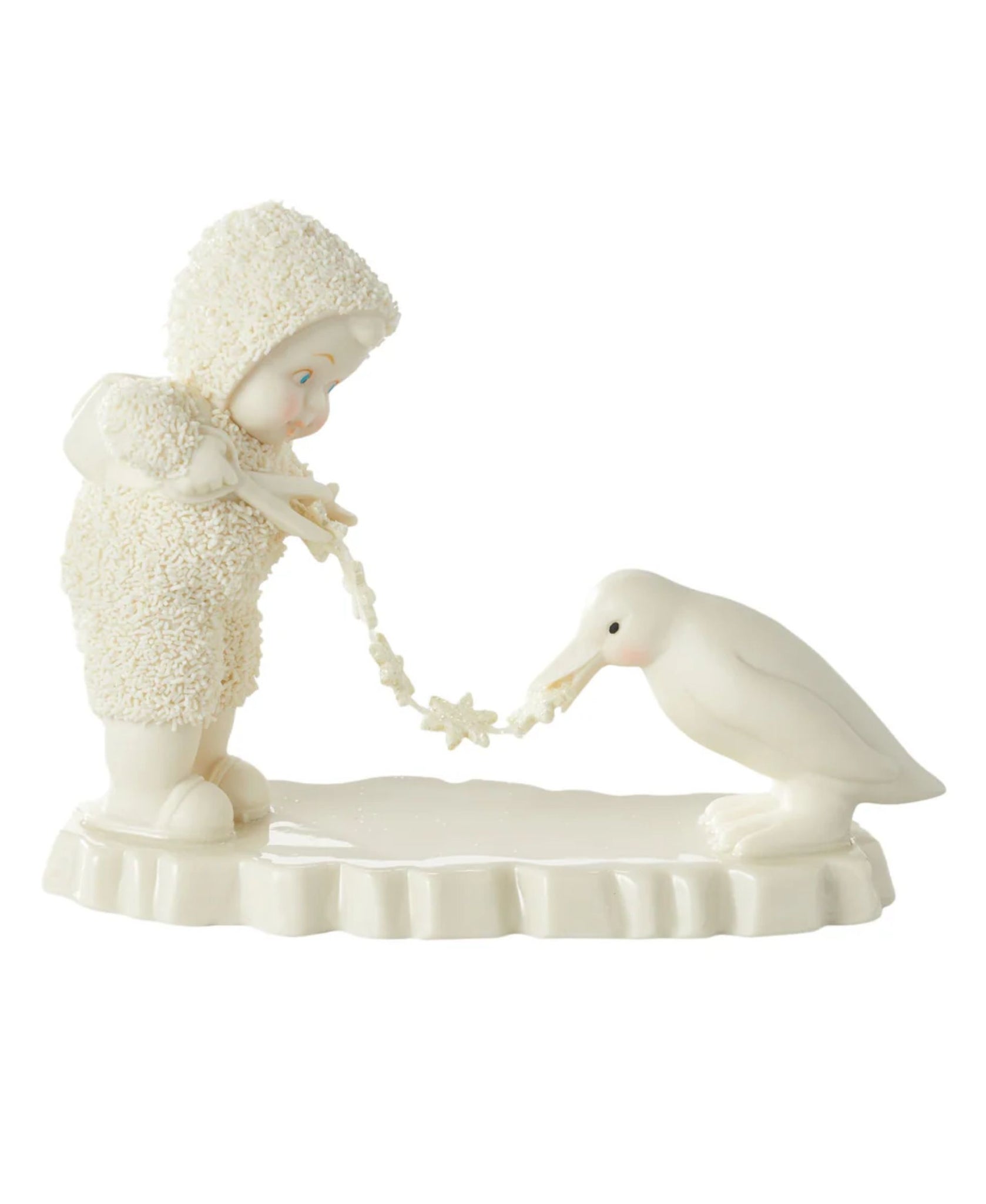 Snowbabies Stringing Garland Figurine