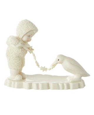 Snowbabies Stringing Garland Figurine