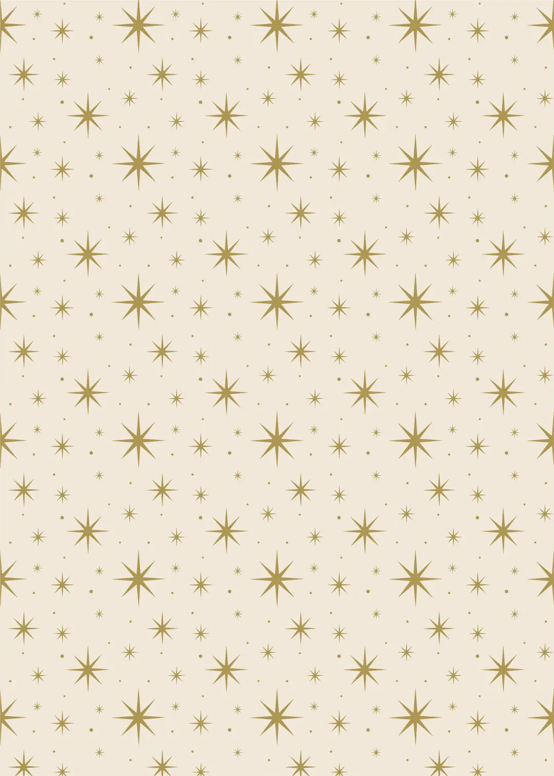 The Art File Gold Stars Tissue Paper - 4 Sheets