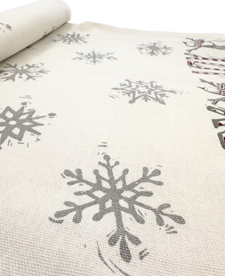 Primitives By Kathy Joy Snowman Table Runner