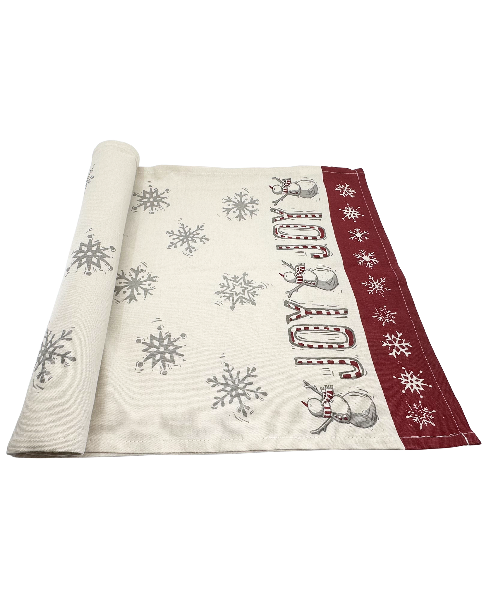 Primitives By Kathy Joy Snowman Table Runner
