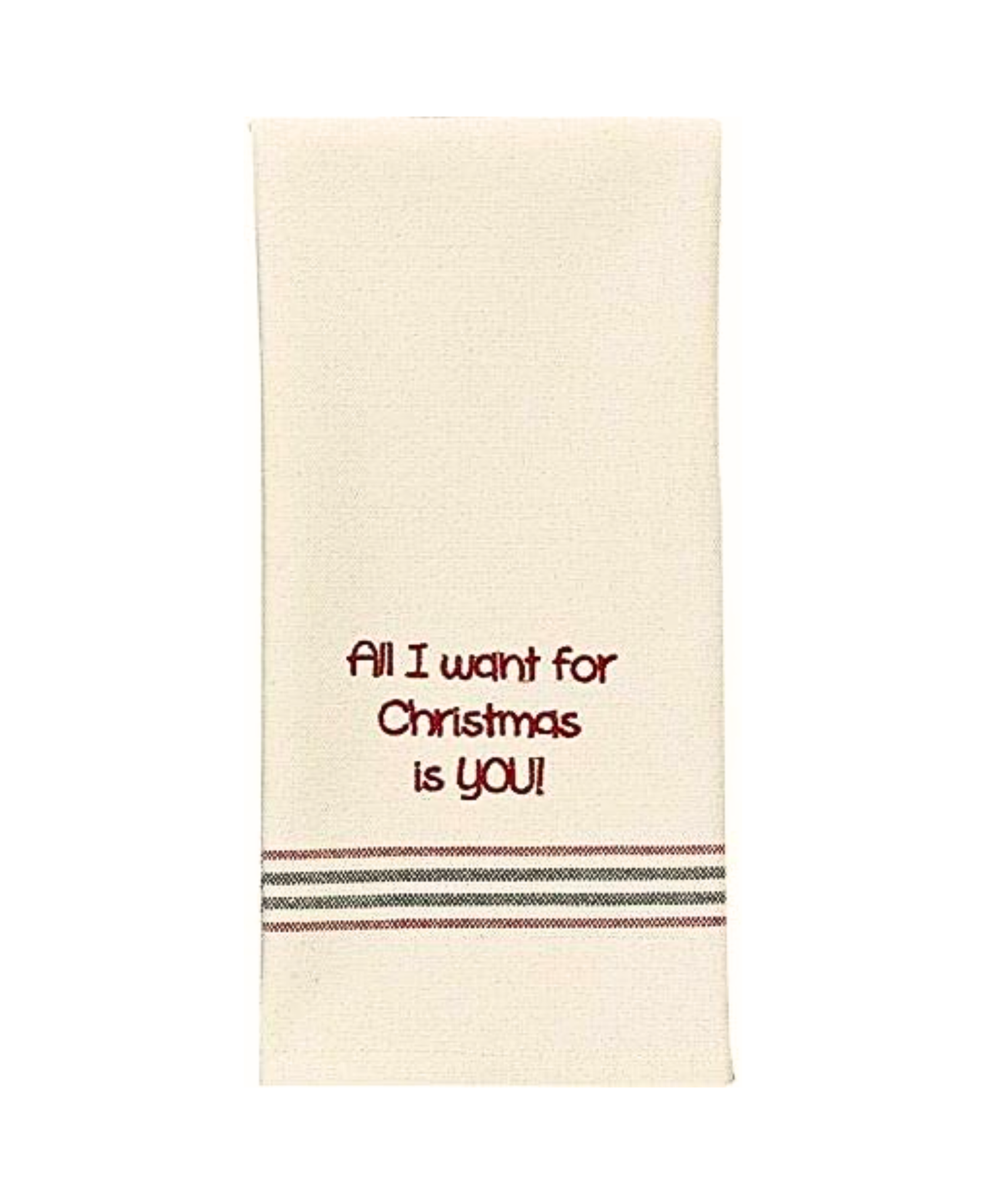 Park Designs All I Want For Christmas Is You Dish Towel