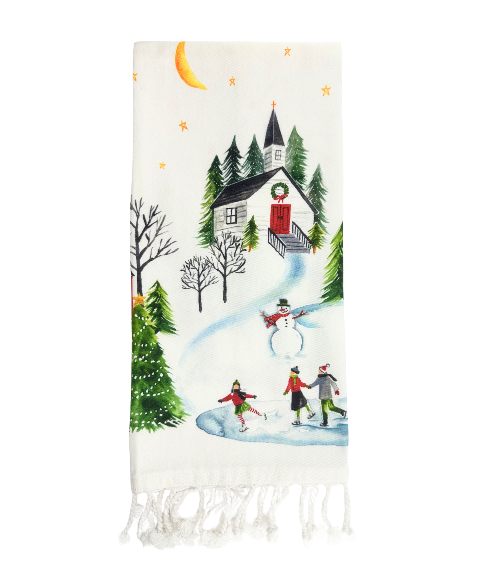 Ganz Winter Scene Hand Towel