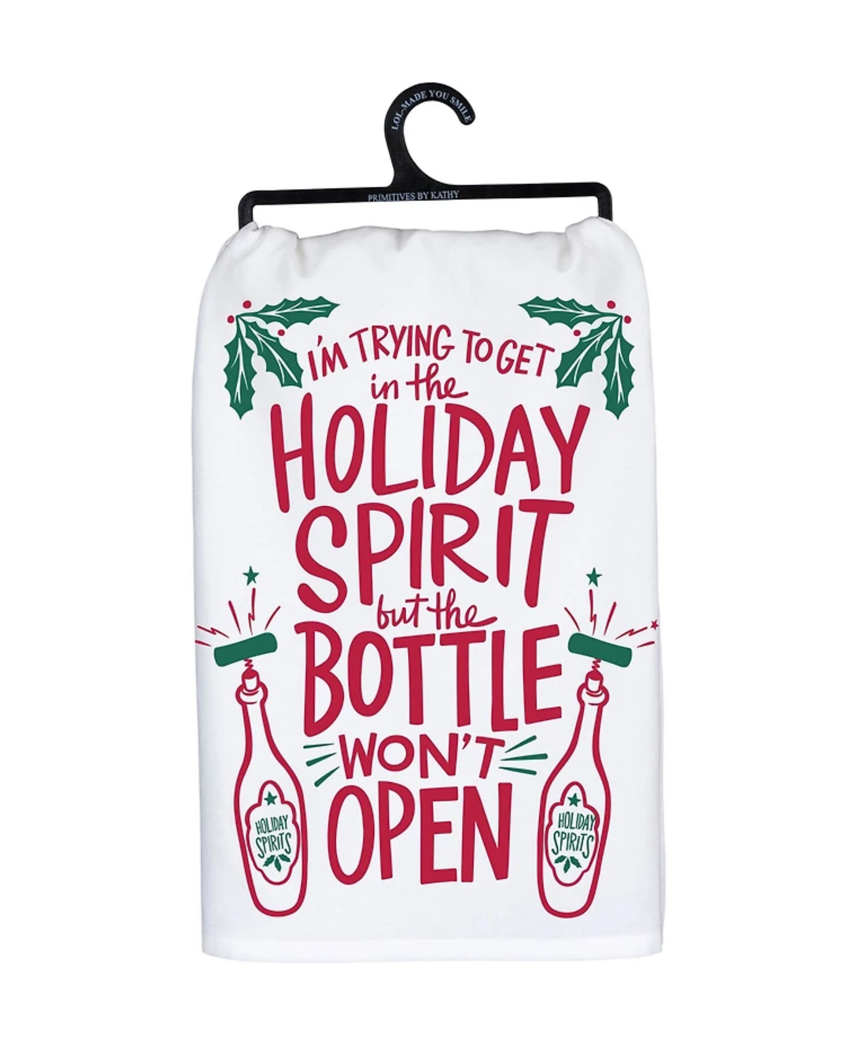 Primitives By Kathy Bottle Won't Open Dish Towel