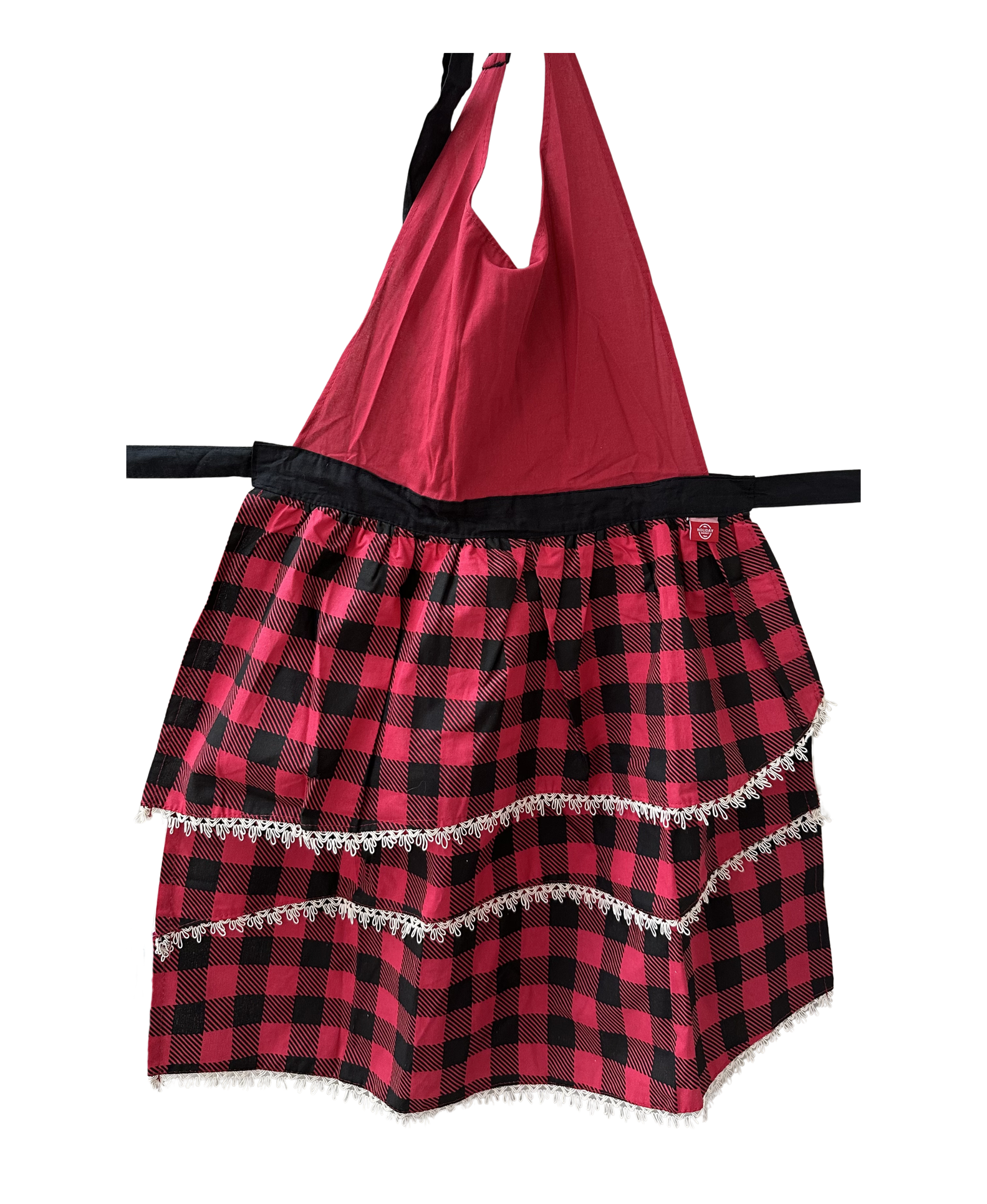 Harman Red Buffalo Check Sweetie Apron