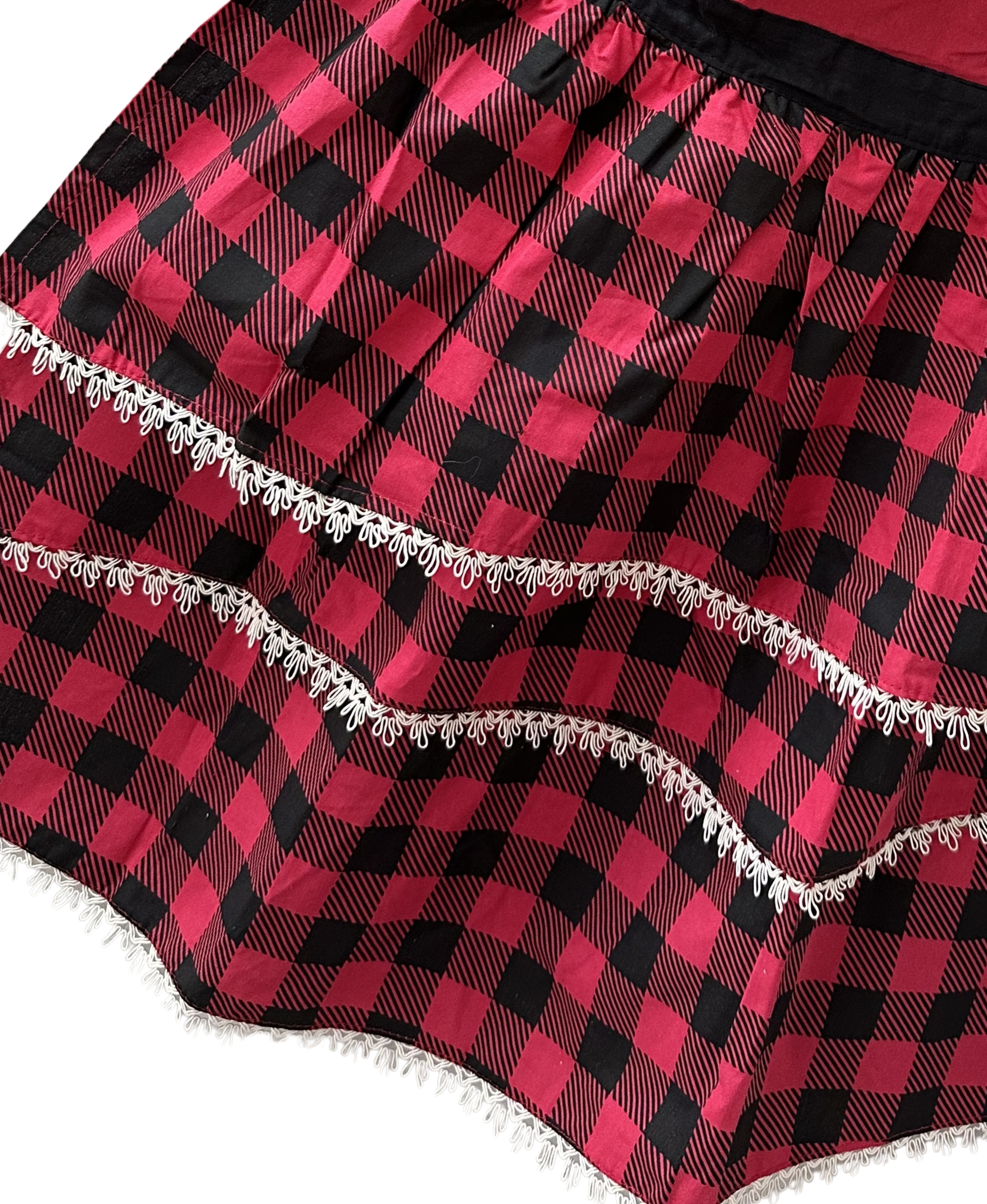 Harman Red Buffalo Check Sweetie Apron
