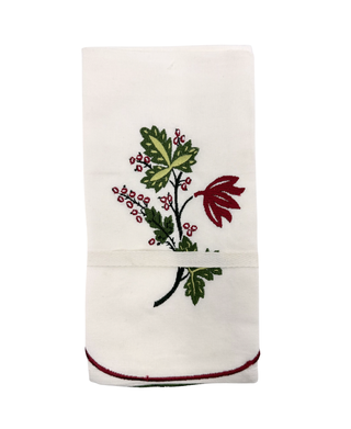 Tag Floral Guest Towels Set of 2