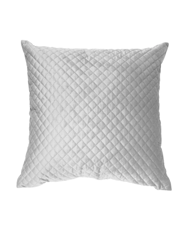 Harman Home Luxe Velvet Cushion Cover Silver 18