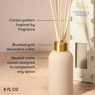 Capri Blue Coconut Santal Artisan Terrazza Velluto Reed Diffuser
