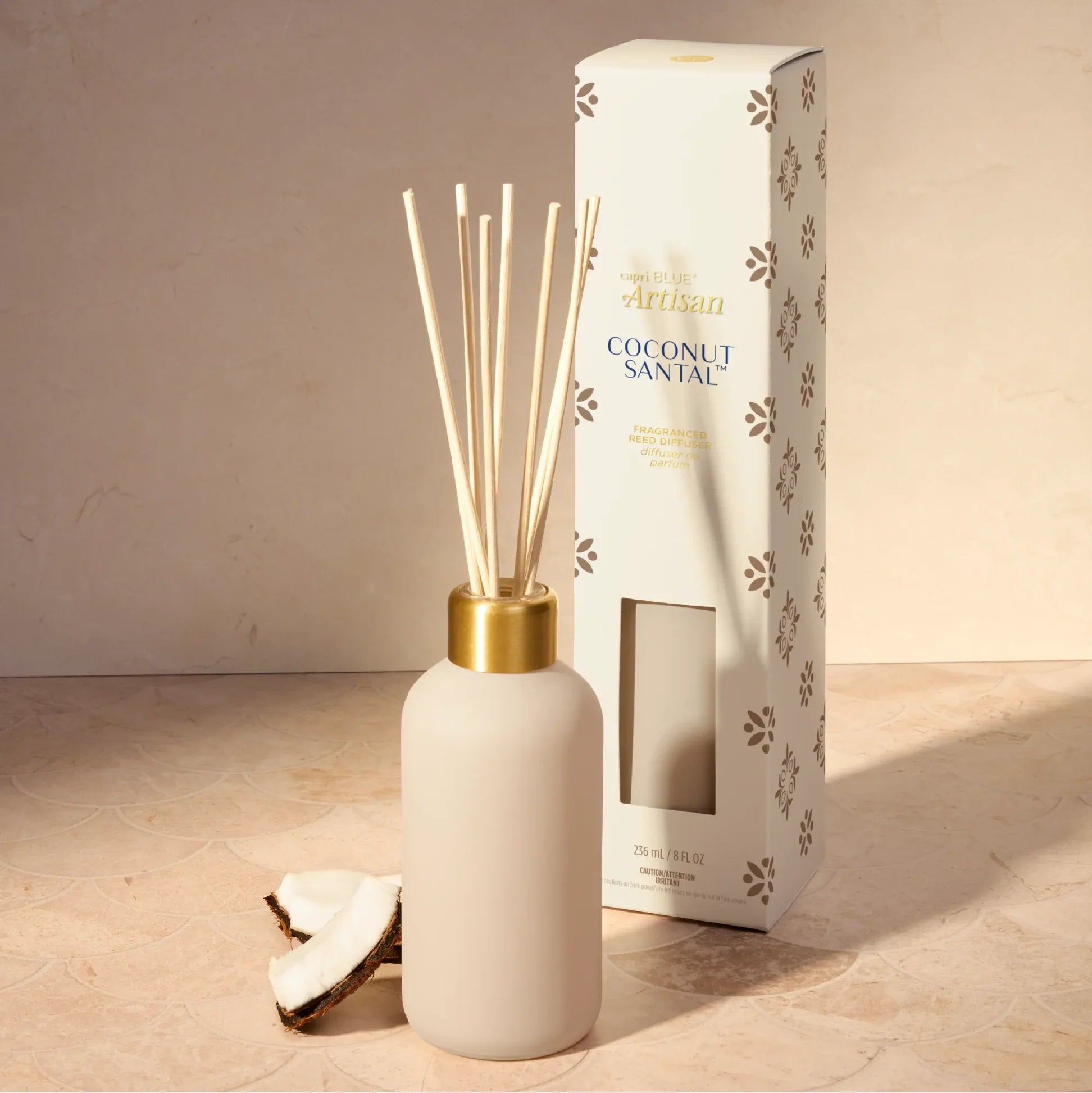 Capri Blue Coconut Santal Artisan Terrazza Velluto Reed Diffuser