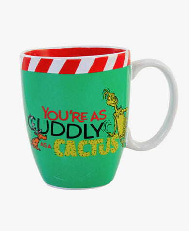 Department 56 The Grinch You're As Cuddly As a Cactus Mug