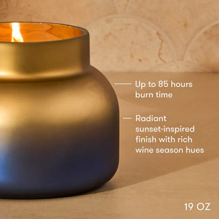 Capri Blue Volcano Artisan Tuscan Radiance Signature Jar Candle - 19 oz