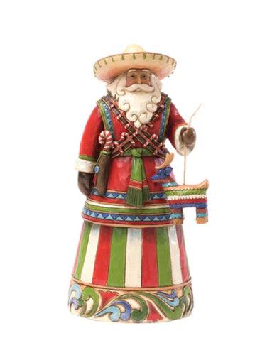 Jim Shore Santas Around The World: Mexican Santa Figurine