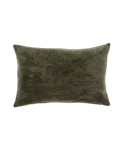 Vera Velvet Pillow in Cypress