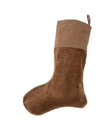 Vera Velvet Stocking - Sienna