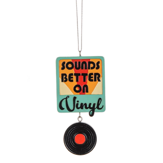 Vinyl Record Ornament