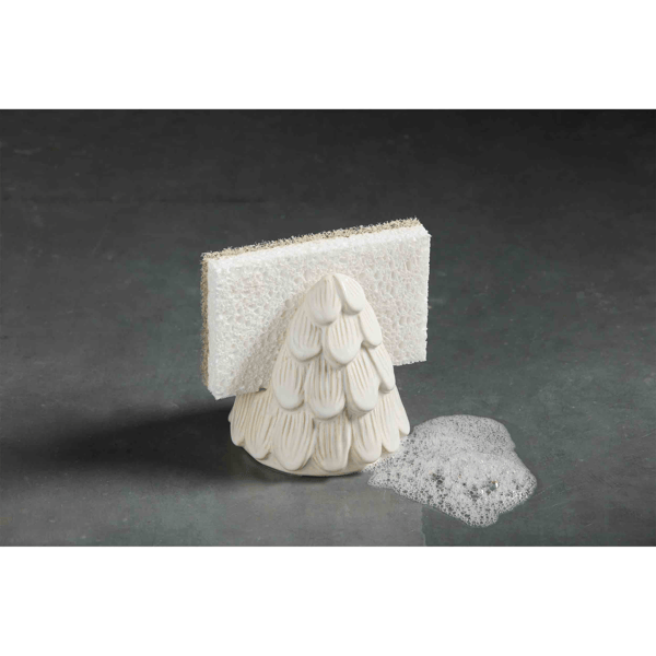 White Christmas Sponge Holder